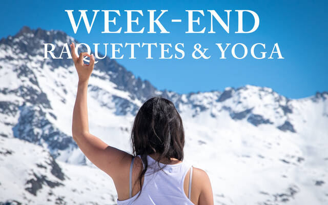 Week-end Raquettes & Yoga 