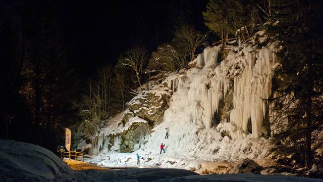 Cascata di ghiaccio