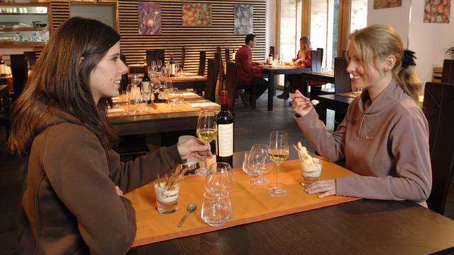 Restaurant Les Contamines Montjoie © P. Lebeau
