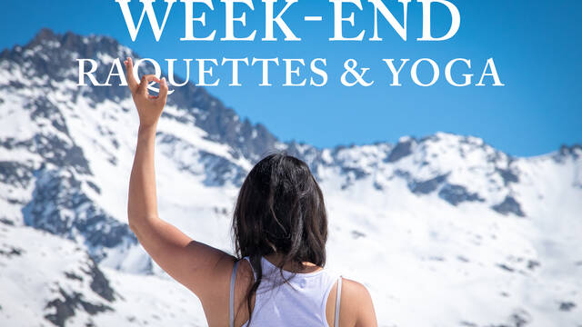 Week-end Raquettes & Yoga 