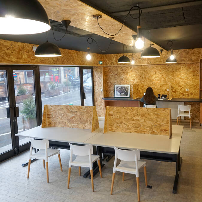 Espace de coworking Le Choza - © Les Contamines Tourisme