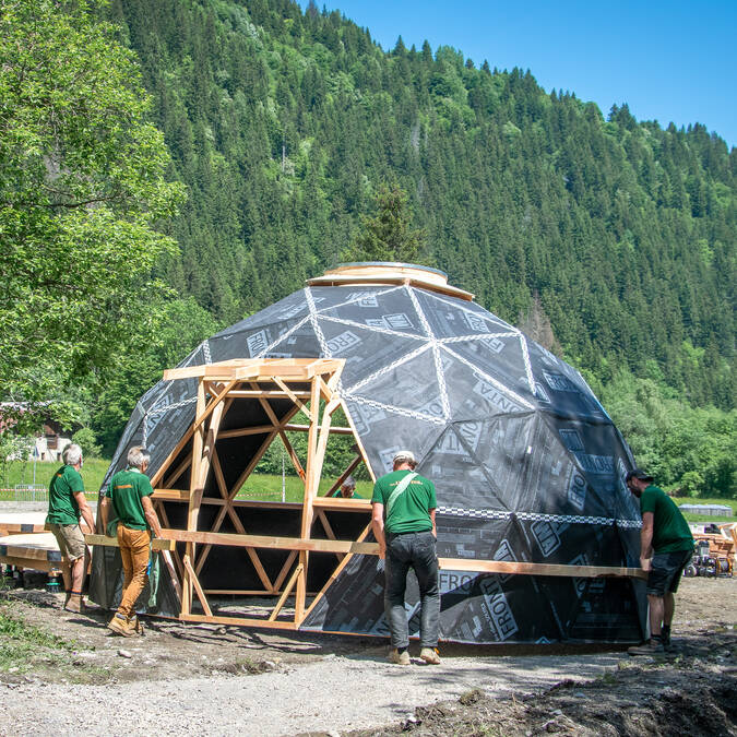 Mise en place d'un Dôme jeudi 15 juin 2023