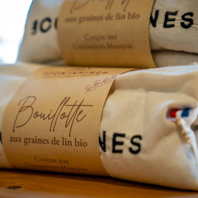 Bouillotte sèche en graines de lin bio