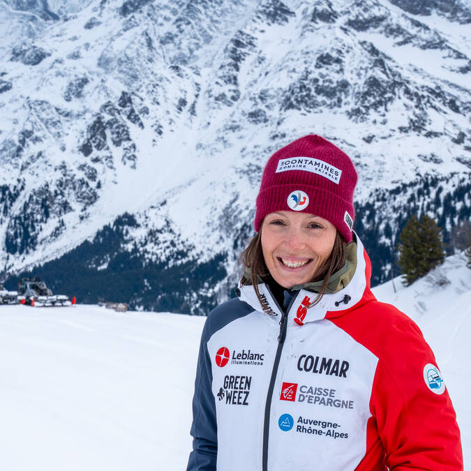 Anouck Errard athlète contaminarde sélectionnée pour Milan Cortina 2026