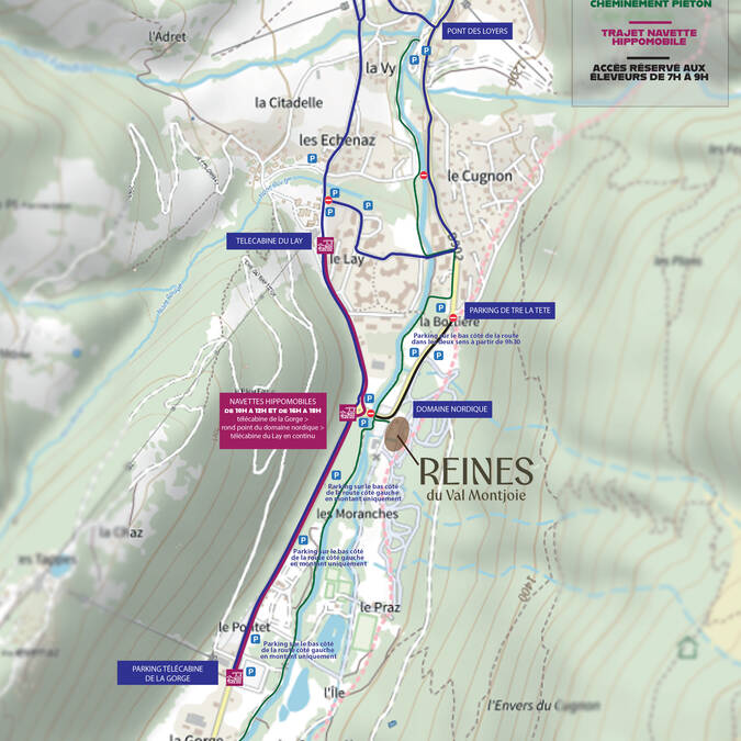 Plan de circulation - cliquez pour agrandir